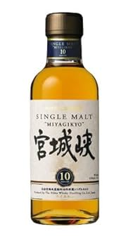 Amazon.co.jp: ニッカ シングルモルト 宮城峡10年 180ml : 食品